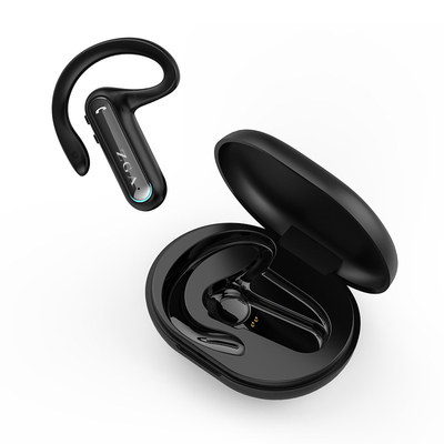 Newest ear hook headphone wireless working sports swimming headphones and earbuds bone conduction earphone with swimming earbuds for ZGA