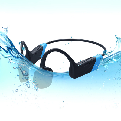 IPX8 Waterproof Bone Conductivity Synchronized Swimming Club Training MP3 Bone Conduction Earbuds With Walkie Talkie