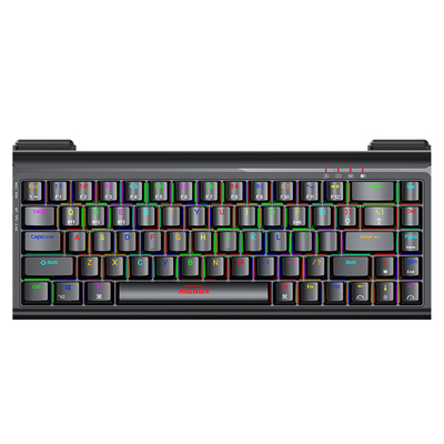 Anti-ghosting patriotism gk-68 computer gaming keyboard RGB mini master wireless black mechanical keyboard