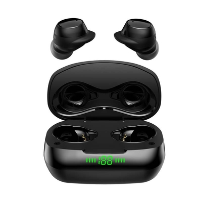 Good Quality LED Digital Display 2023 TWS Wireless Earphone Earbuds Noise Canceling Gaming Headset Wireless Earphone