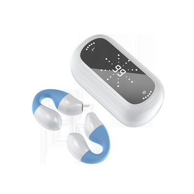 Sustainable Waterproof Open ear wireless headphones with charging case TWS earbuds OWS Bone conduction earphone for running, workout,Driving