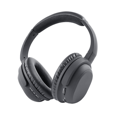 Active Headband ODM Noise Canceling Bluetooth Headphones OEM Radio Over Ear Foldable Customized Stereo ANC Headsets With MIC