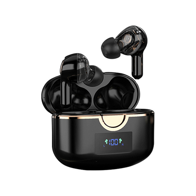 Good Quality In-Ear T22 Tws 5.1 Radio Earbuds Led Display Headphones High Fidelity Stereo Sports Headset Headphones With Dual Dynamic Drivers