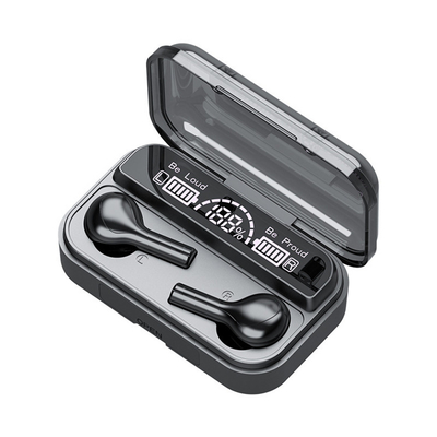 TWS (True Wireless Stereo) 278 TWS Radio 5.0 Earphone Noise Canceling Stereo Earphone Radio Game Headsets LED 2200mAh Power Bank Earbuds