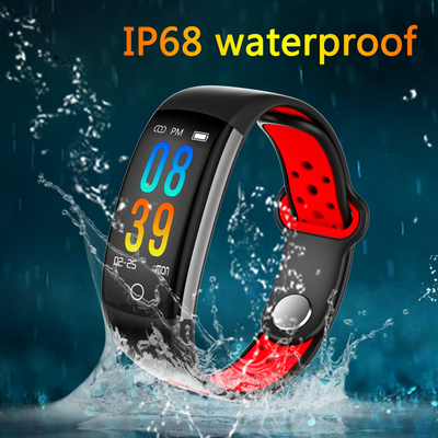Fashion 3G Multifunctional Smart Top Wristband Blood Pressure , Woman Silicone Smart Watch Wristband