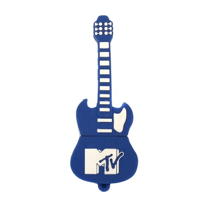 Promotional Custom Wholesale Flash Guitar USB Drives 4gb 8gb 16GB 32Gb 64GB Musical Instrument Pendrive Musical Instrument Flash Hard Drive Cartoon