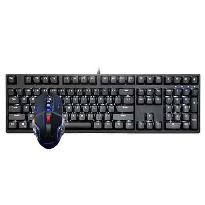 factory wholesale Anti-drop Wired High Quality Professional Combo Mouse Mechanical Keyboard Gaming Keyboard Mouse