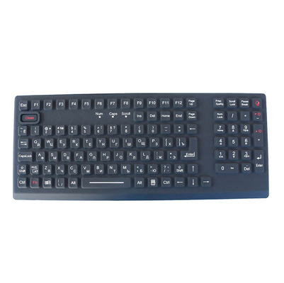 IP68 conductive rubber silcone rubber keyboard with numeric keypad and function keys
